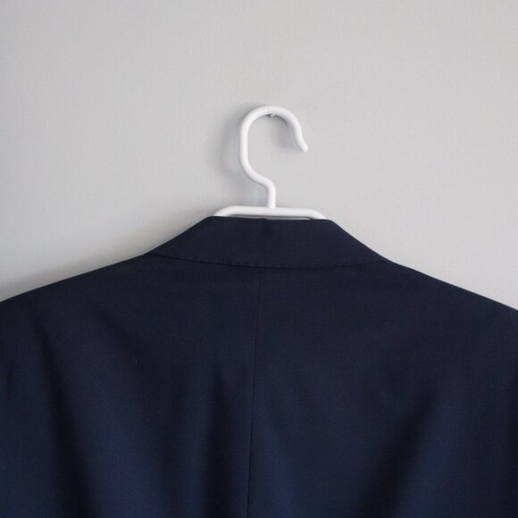 Ralph Lauren Men's Blue 44L Single-Breasted Wool V-Neck Formal Lined Blazer - Picture 6 of 15